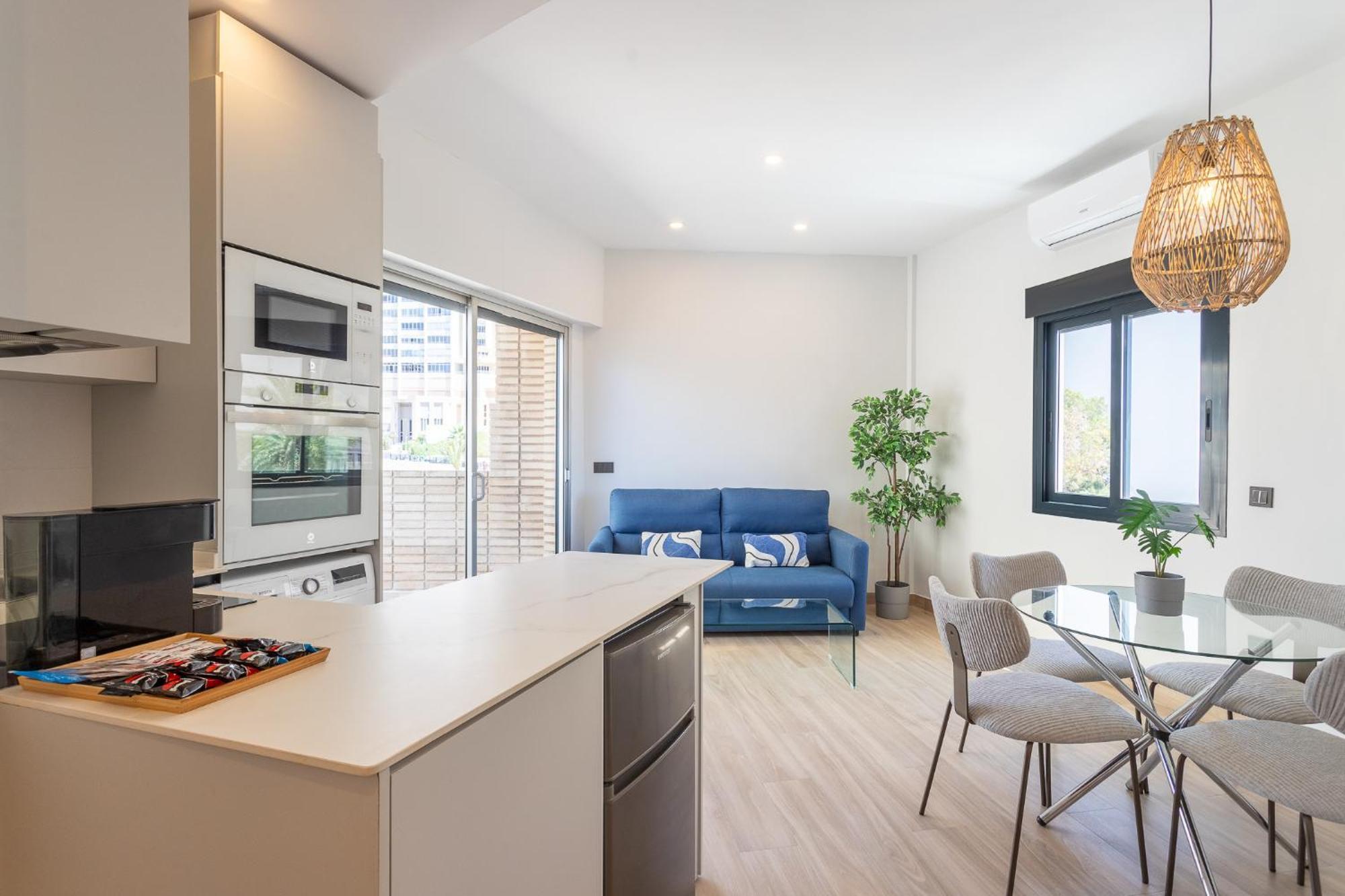 One-Bedroom Apartment Balcony