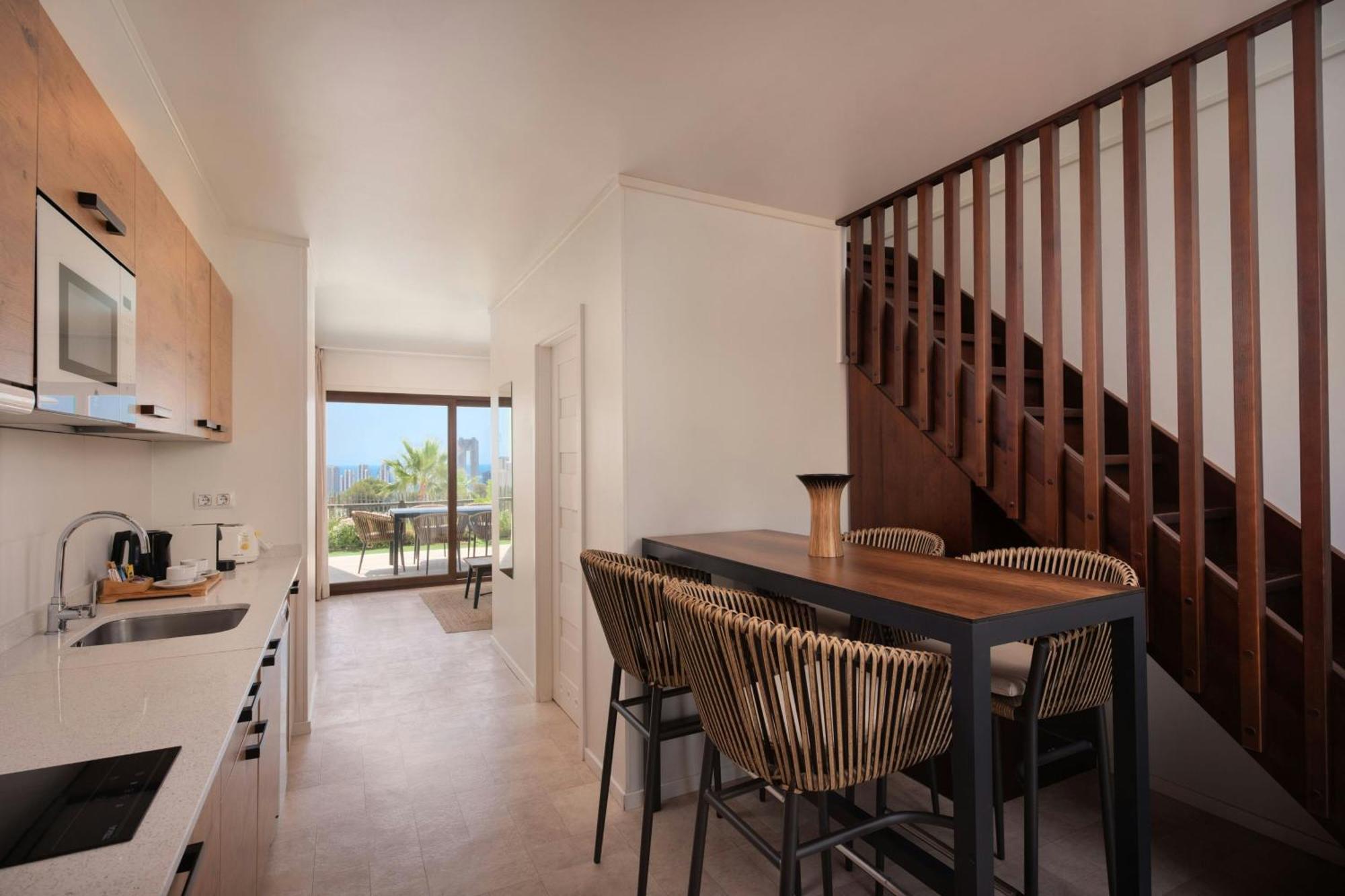 Two-Bedroom Duplex Pool Villa Balcony Resort View