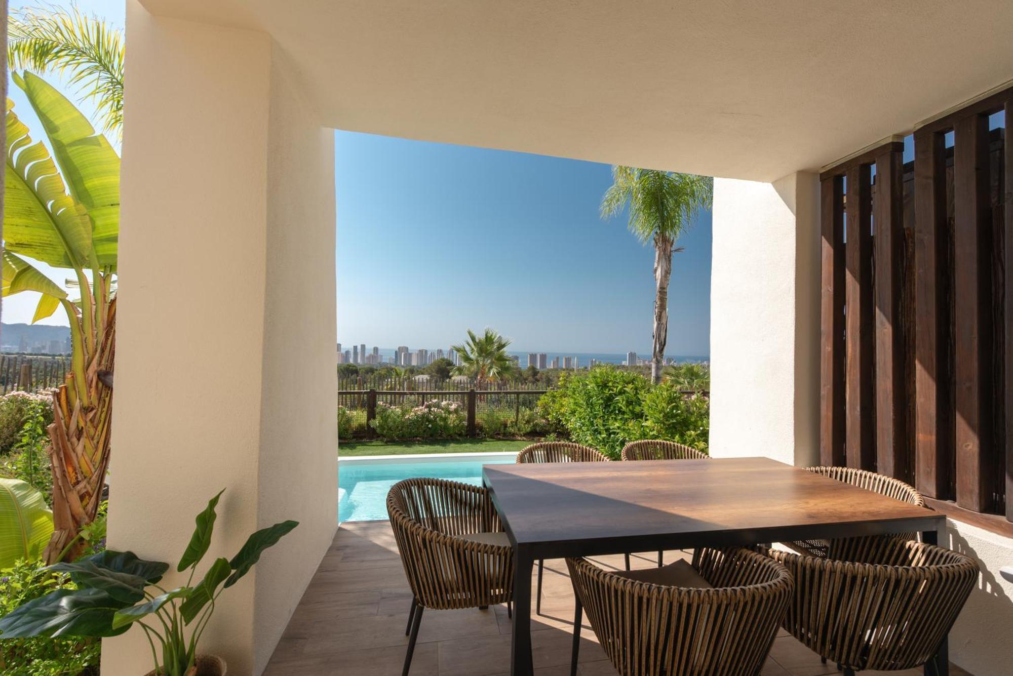 Two-Bedroom Duplex Pool Villa Balcony Resort View
