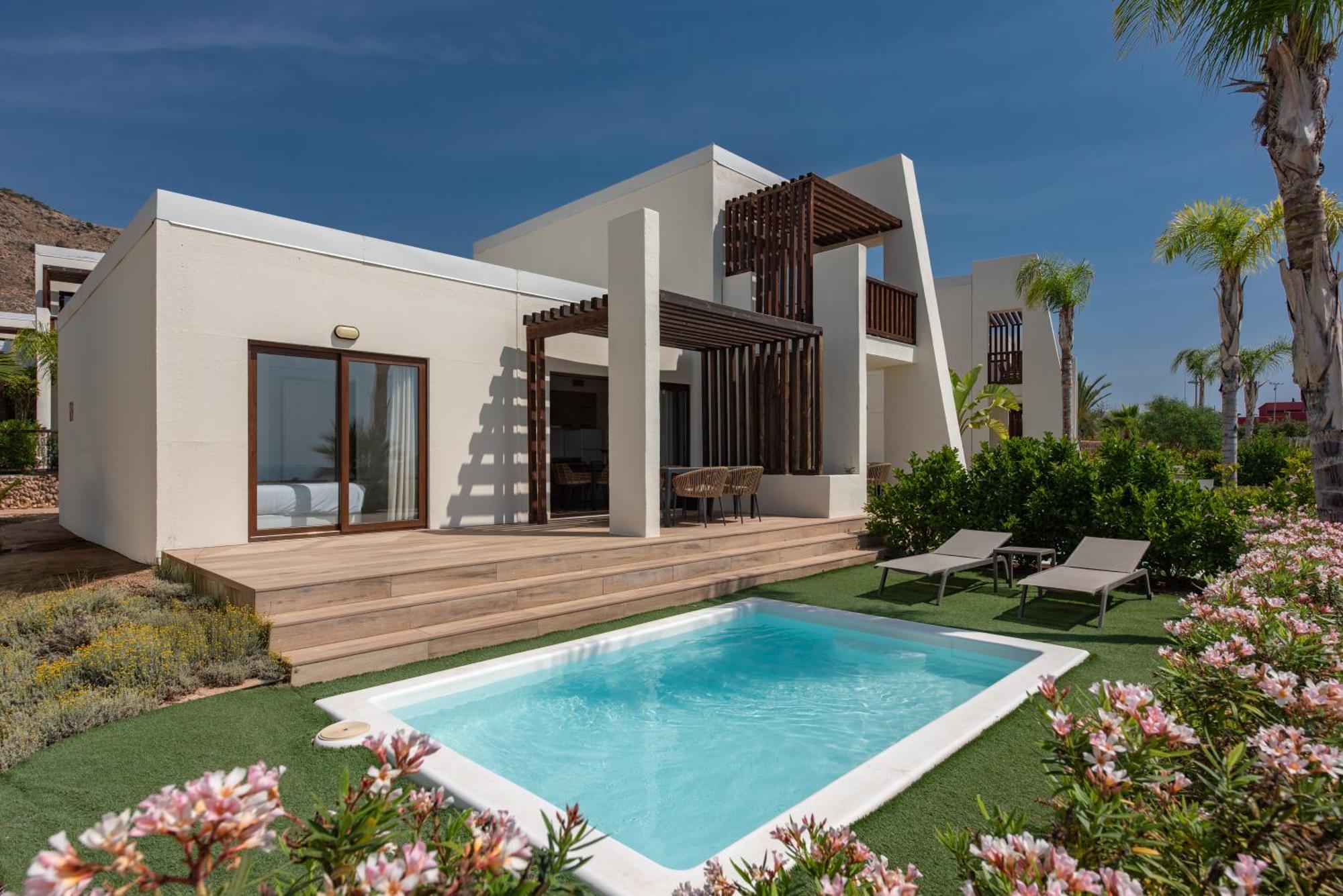 Three-Bedroom Comfort Pool Villa Balcony Resort View