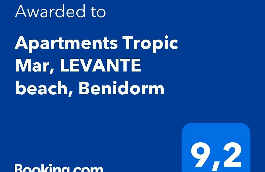 Apartments Tropic Mar, Levante Beach, Benidorm-1