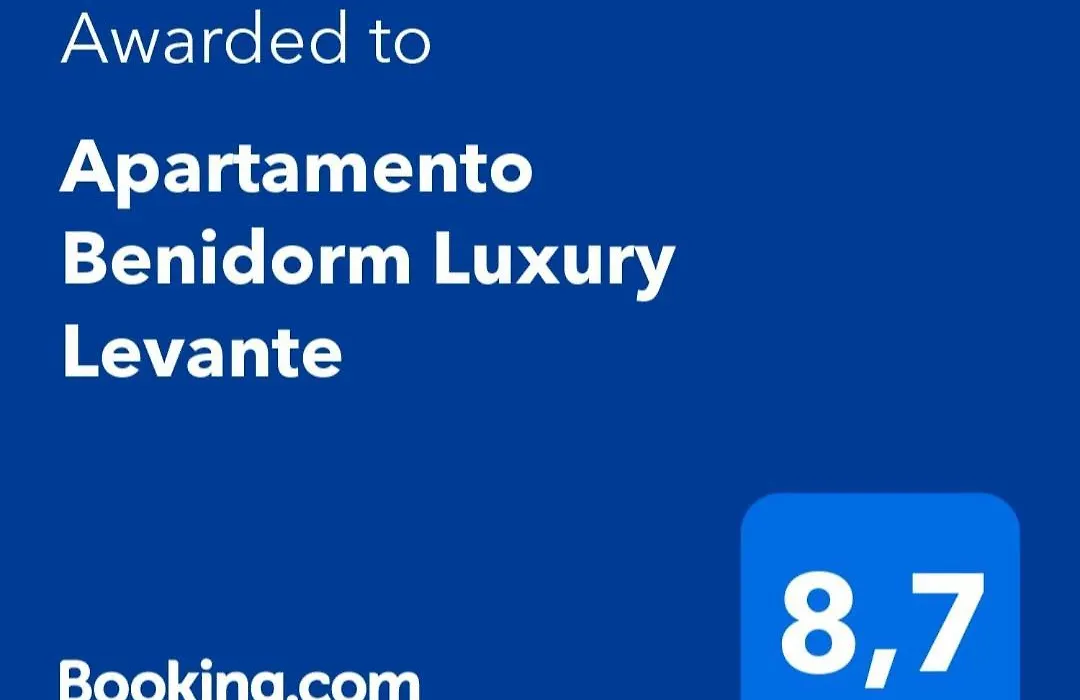 Apartamento Benidorm Luxury Levante-1