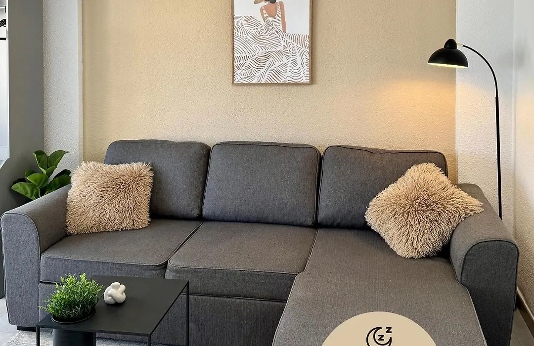 Estudio Con Sofa Cama Directamente En La Playa - Sin Dormitorio-1