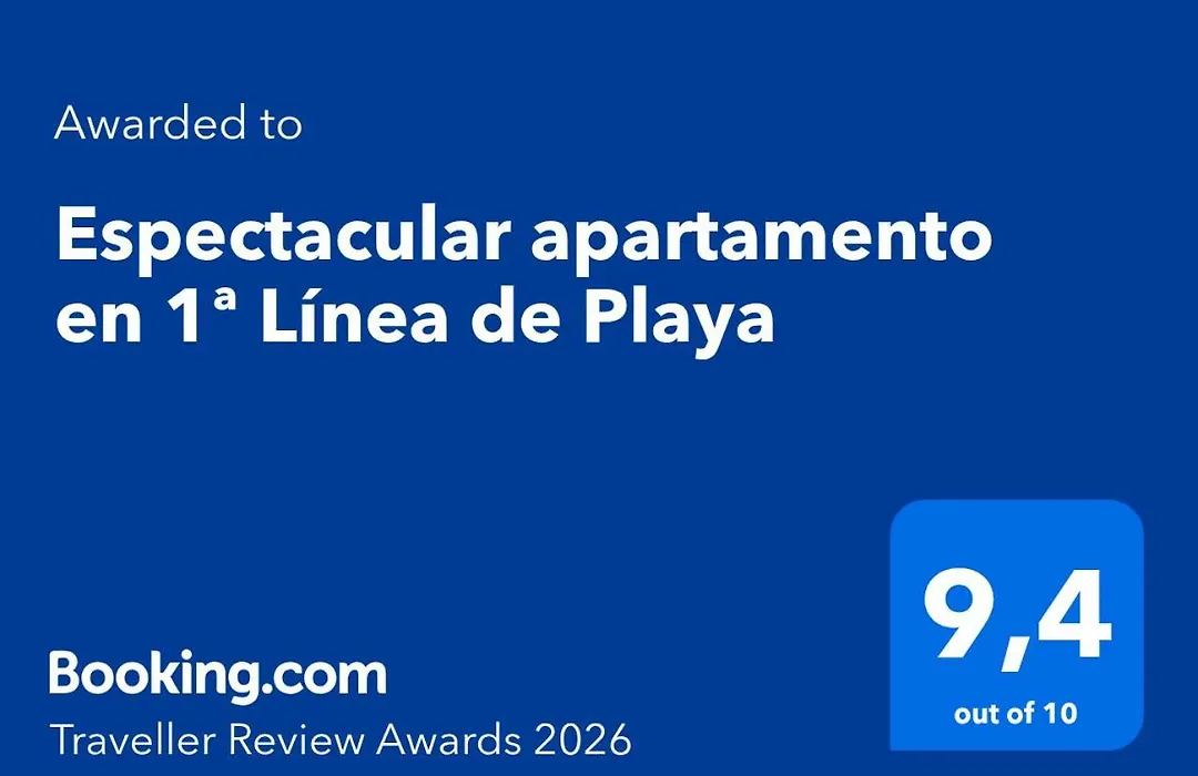 Espectacular apartamento en 1ª Línea de Playa-1