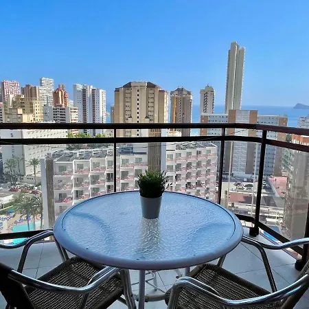 Seaview Apartment With Pool At Torremar-3