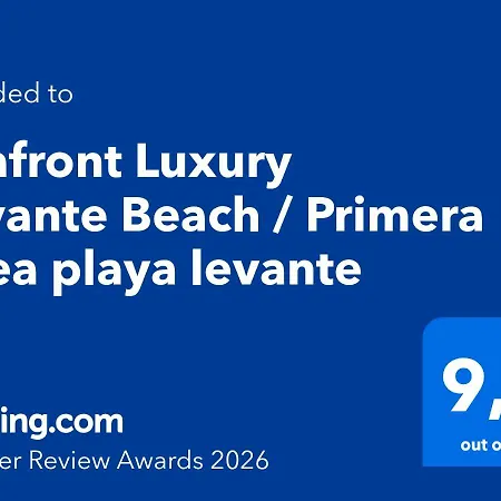 Seafront Luxury Levante Beach / Primera Linea Playa Levante-2