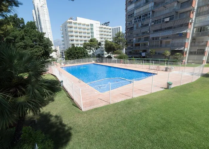 Moonkey - Apto Paris Con Piscina Y Parking Benidorm