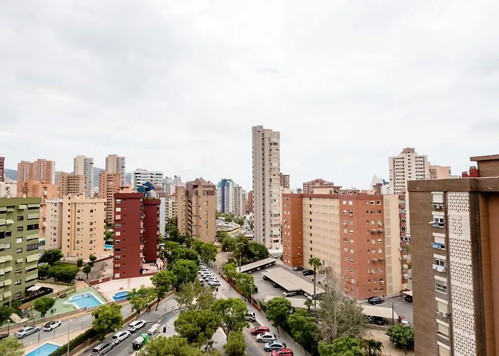 Modern Studio With See And City View Benidorm