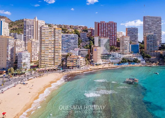 100Mts To Beach, Luxury Apartment Benidorm Encanto