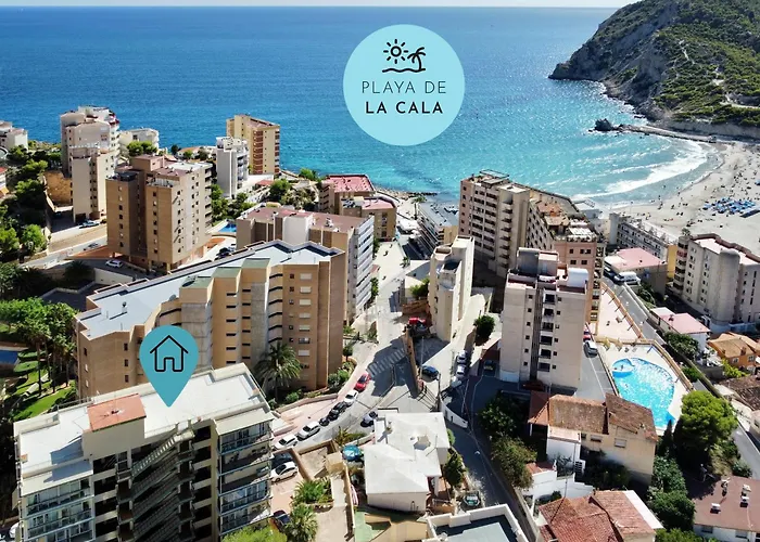 Apartamento con piscina - 2 playas