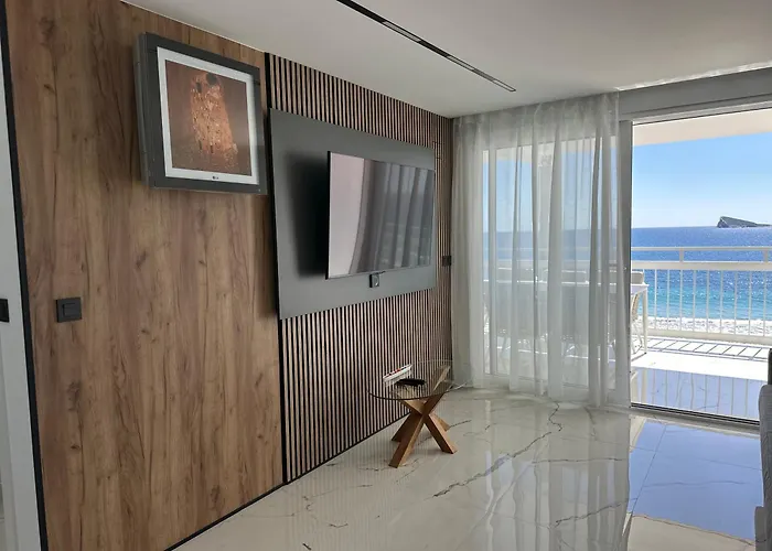 Esmeralda, Benidorm Beachfront Poniente, 1st Line Frontal Seaview, Ocean Terrace