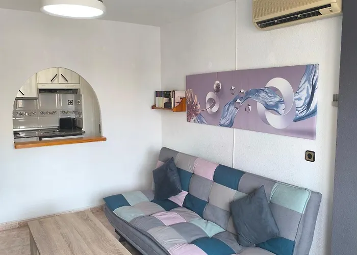Apartament Piscis En , 1 Min Playa Levante, Wi-Fi, Ac Y Parking
